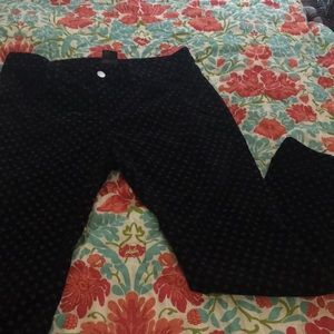 Ann Taylor Polka Dot Pants Petite 8P